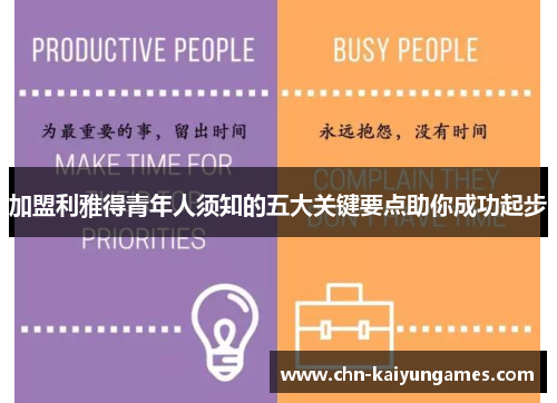 加盟利雅得青年人须知的五大关键要点助你成功起步